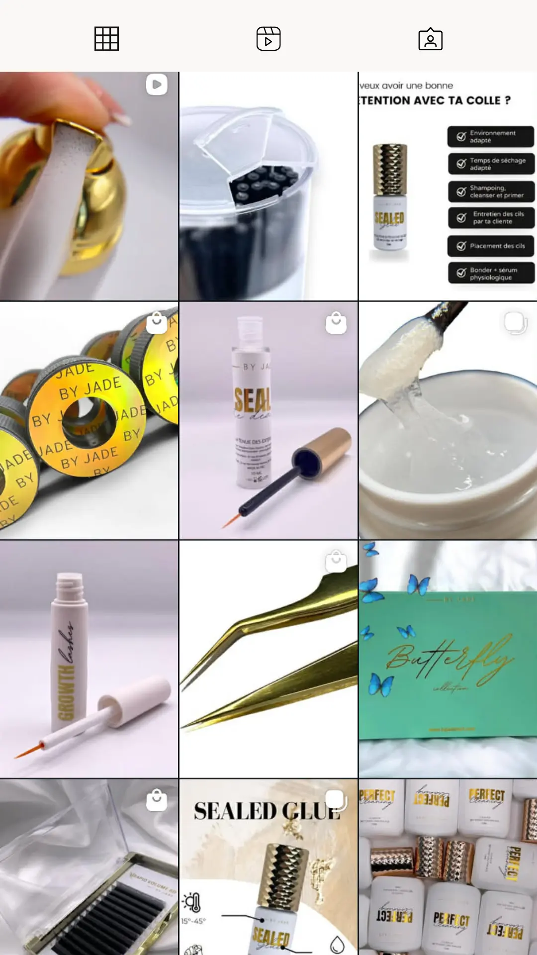 Feed Instagram By Jade avant la refonte